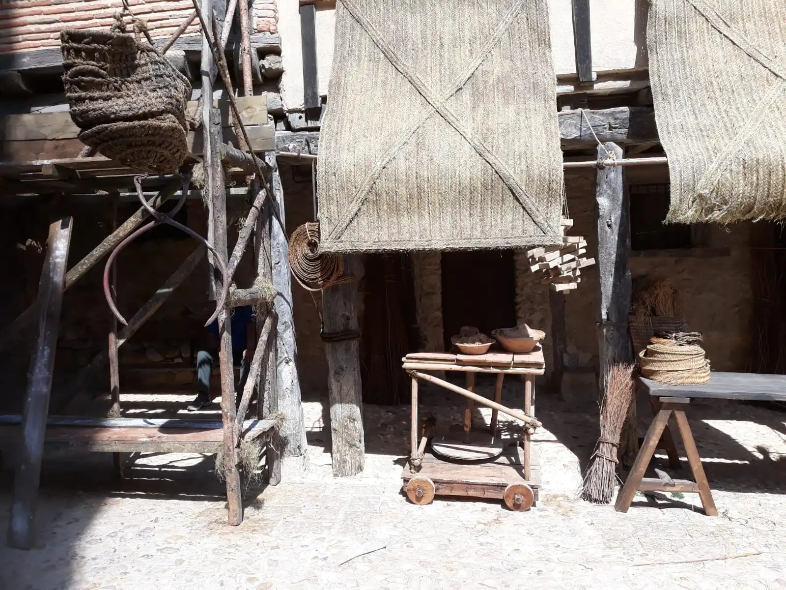 Torno de Alfarero Primitivo